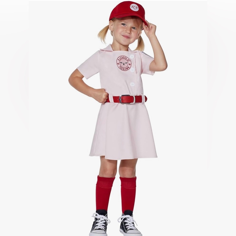 Spirit Halloween A League of Their Own Toddler Dottie Costume